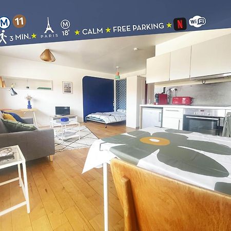 Le Balcon Rouge Apartman Noisy-le-Sec Kültér fotó