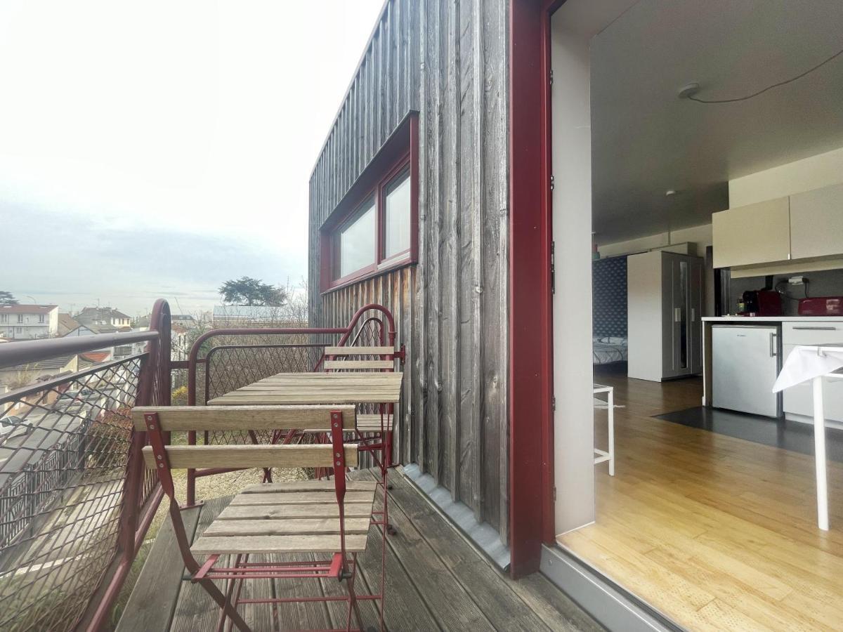Le Balcon Rouge Apartman Noisy-le-Sec Kültér fotó